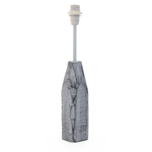Set doua baze pentru lampa de masa vintage Eglo 49306 din beton gri