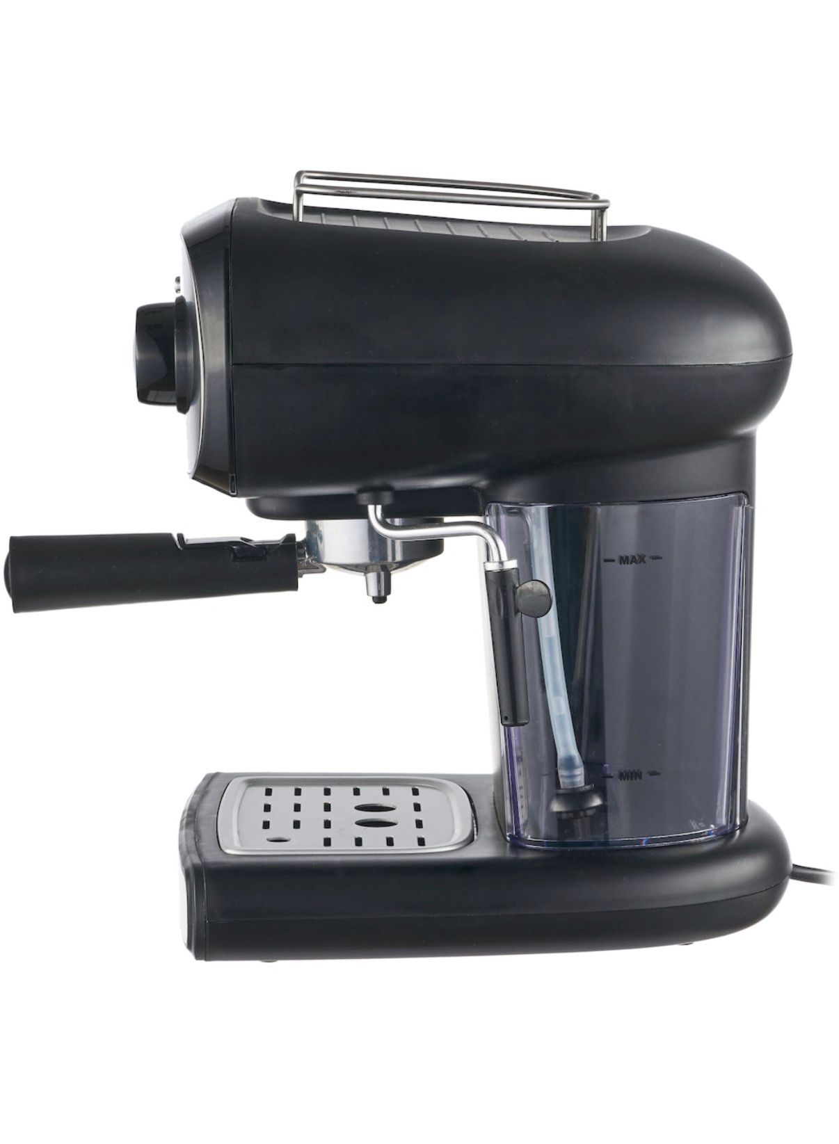 Espressor Heinner Black Boquette HEM-1100BKX – 15 bari, 850 W, Rezervor 1.2 L, Filtru inox - imagine 2