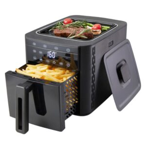 Friteuza cu aer cald TG Best Cooking multifunctionala panou digital