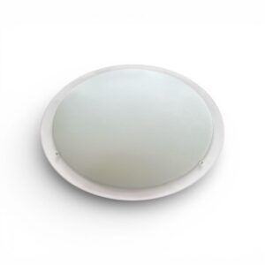 Plafonieră INSPIRE Iceberg – 2xE27, Ø37 cm, Sticlă Alb Mat, Interior, IP20