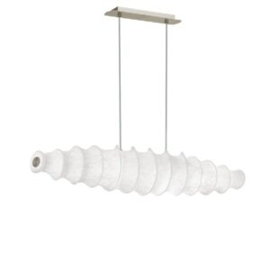 Lustră Suspendată Eglo Tonnara 91941 cu 2 Surse – E27, Alb, 78 cm