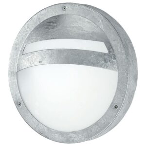 Aplica Exterior Eglo Sevilla 88119 – Lampă Perete Exterior, E27, IP44, Ø285mm, Zincată