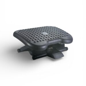 Suport ergonomic pentru picioare Home Creation negru pentru birou
