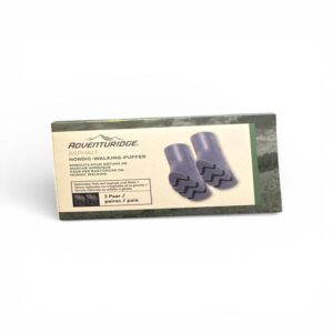 Set 2 Perechi Protecții Bețe Nordic Walking Adventuridge – Asphalt, Aderență Sporită