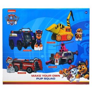 Set Creativ Paw Patrol – Construiește Propria Echipă Pup Squad, 3+ ani