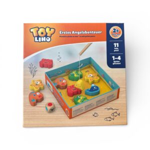 Joc de pescuit pentru copii Toy Lino prima aventura la pescuit 11 piese