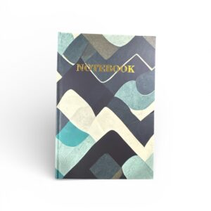 Carnet Notebook cu Model Abstract – Copertă Rigidă, Design Modern Multicolor