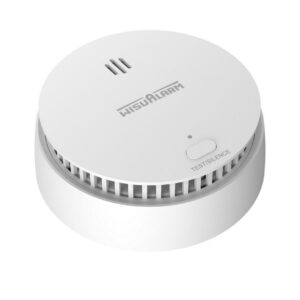 Detector de fum Wisualarm fotoelectric cu baterie durata 10 ani