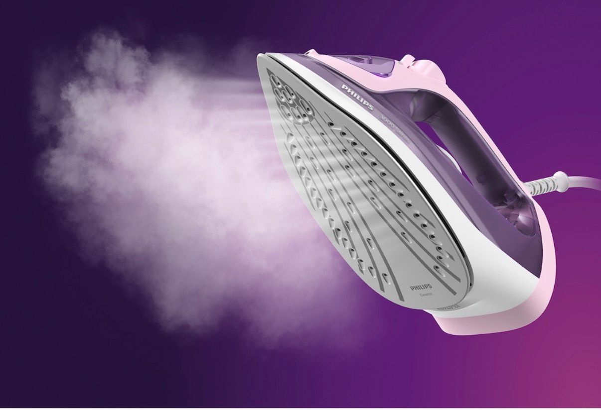 Fier de Călcat cu Abur Philips Seria 3000 DST3010/30 – 2400W, Jet Abur 140g, Rezervor 300ml, Talpă Ceramică - imagine 4