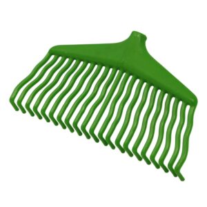 Greblă pentru Frunze Garden Touch – Cap Plastic Flexibil, Greblă pentru Grădină și Curățare Frunze