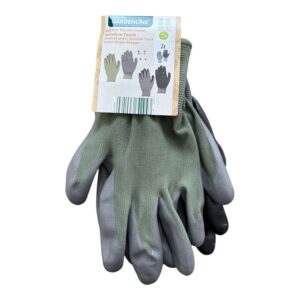 Mănuși de Grădinărit Gardenline Sensitive Touch L/9 – Set 2 Perechi, Aderență Ridicată