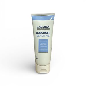 Gel de Duș Lacura Body Sensitive – 200 ml, cu Glicerină și Pantenol, pentru Piele Sensibilă