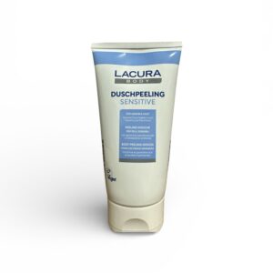Peeling de Duș Lacura Body Sensitive – 150 ml, cu Glicerină și Pantenol, Exfoliere Delicată pentru Piele Sensibilă