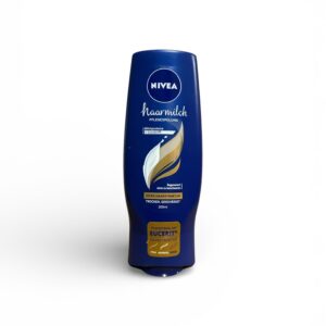 Balsam de Păr Nivea Haarmilch Pflegespülung – 200 ml, cu Proteine din Lapte și Eucerit, pentru Păr Gros și Deteriorat