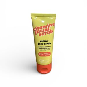 Exfoliant Facial cu Vitamina C Genzen Skin Care – Micro-Exfoliere pentru Ten Luminos, 97% Ingrediente Naturale, 100 ml