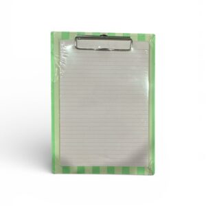 Clipboard Avec cu Bloc de Hârtie A5 – 80 File, 80 g/m², Suport Notițe cu Clip Metalic