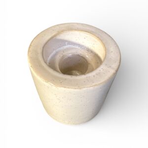 Suport Lumânare Ceramic FORM Living – Sfeșnic Decorativ Bej, Design Minimalist