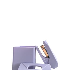 Organizator Birou Dayes Mov  cu Perforator și Capsator – Set Papetărie cu Suport pentru Instrumente