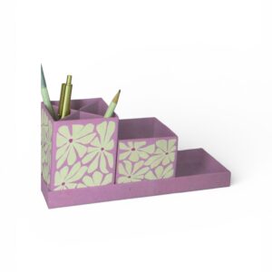 Organizator Birou Avec Creative cu Compartimente – Suport pentru Pixuri și Accesorii Birou