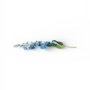 Floare Artificială Degețel Albastru (Foxglove) – 78 cm, Tulpină Lungă, Decor Elegant