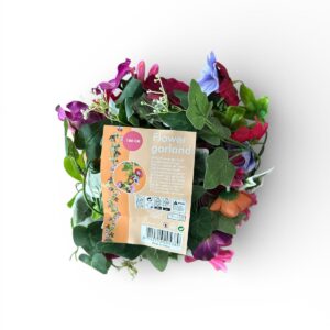 Ghirlandă Florală Artificială Multicoloră – 180 cm, Decor Perete, Evenimente, Nuntă