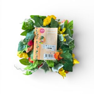 Ghirlandă Florală Artificială Colorată – 180 cm, Decor Perete, Evenimente, Primăvară