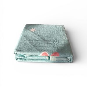 Set Lenjerie Pat Copii din Flanel – 140x200 cm + Față Pernă, 100% Bumbac,