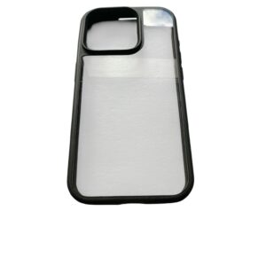 Husă Telefon OtterBox React pentru iPhone 15 Pro – Negru cu Transparent, Protecție Antișoc, Margini Întărite