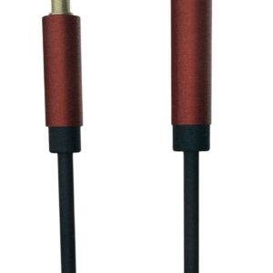 Cablu Prelungitor Audio Jack 3.5 mm Newtop – 1m, Tată-Mamă, Metalic, Pentru Căști și Boxe