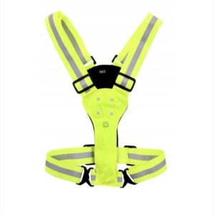 Vesta reflectorizanta cu LED Physible reglabila pentru siguranta noaptea