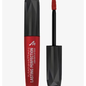 Ruj Lichid Mat Manhattan Lasting Perfection 500 Red-y For Broadway – Rezistență Îndelungată, Roșu Intens