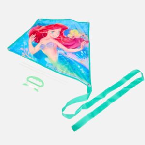 Zmeu pentru Copii Disney Princess Ariel – 57 x 53 cm, Cu Coada Lungă, Ușor de Lansat