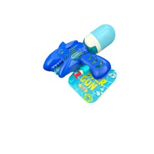 Pistol cu Apă pentru Copii Model Rechin – Jucărie de Vară, 15 cm, Rezervor Integrat