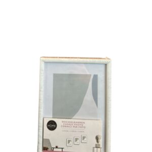 Set 3 Rame Foto Home Creation – 13 x 18 cm, Culoare Albă, Montare Perete sau Birou