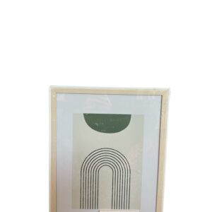 Ramă Foto HOME Creation 30x40 cm – Lemn Natur, Protecție Transparentă, Montaj Perete, Design Modern