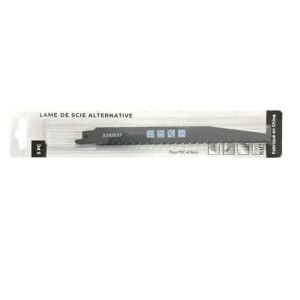 Set 5 Lame Fierăstrău Sabie pentru Lemn și PVC – S3456XF, Tăiere Rapidă