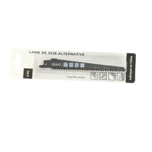 Set 2 Lame Fierăstrău Sabie pentru Lemn și PVC – S644D, Tăiere Rapidă