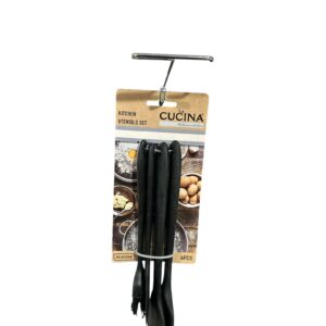 Set Ustensile Bucătărie din Silicon La Cucina – 4 Piese, Rezistente la Temperaturi Ridicate