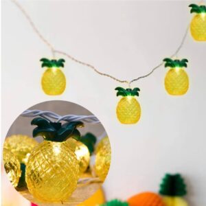 Instalație Luminoasă LED Ananas – 20 LED, 1.2 m, Alimentare Baterii, Decor Interior/Exterior