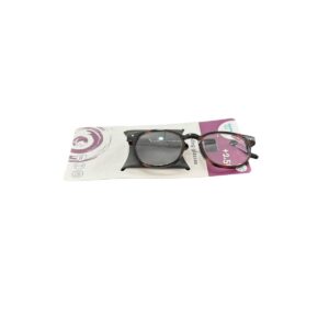 Ochelari de Citit +2.5 cu Toc – Ramă Elegantă, Lentile Clare, Protecție și Depozitare Inclusă
