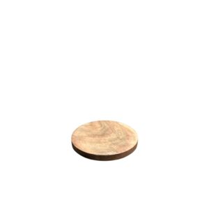 Suport Pahar din Lemn (Coaster) – Rotund, Antiderapant, Protecție Masă