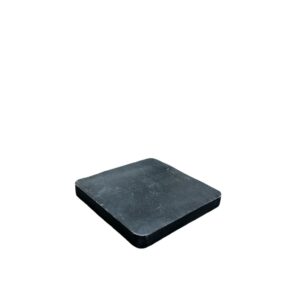 Suport Pahar din Ardezie Naturală, Negru, Antiderapant