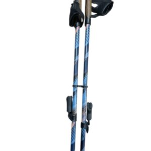 Bețe Nordic Walking Adventuridge 105 cm – Set 2 Bucăți, Sistem Blocare Rapidă, Vârf Metalic Antiderapant