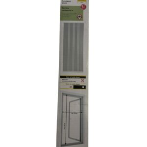 Plasă Insecte pentru Ușă 100 × 220 cm – Albă, Tăiabilă, cu Fixare Adezivă