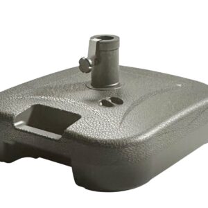 Bază pentru Umbrelă de Grădină Belavi 43.5 × 43.5 cm – Suport Umbrelă din Plastic cu Umplere