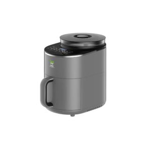 Friteuză cu Aer Cald și Abur Wiami Steam Air Fryer 4.5L ST-450T-W – 1500W, 12 Programe, Gri