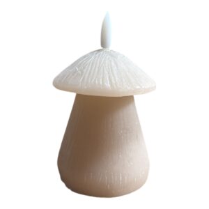 Lumânare LED Decorativă CASALUX din Ceară Reală – Efect Flacără, Timer 6/18h, Telecomandă