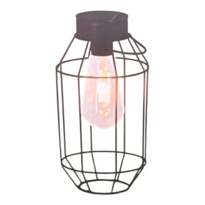 Lampă Solară Decorativă Tip Lanternă Casalux pentru Grădină și Terasă – LED Alb Cald