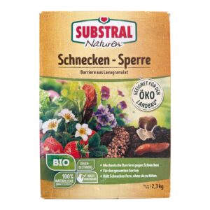 Barieră naturală anti-melci Substral Naturen 2,3 kg – Granule lavă, protecție grădină BIO