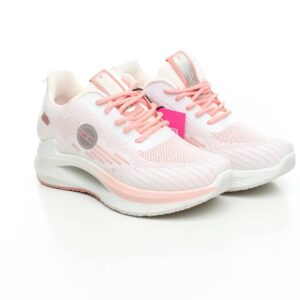 Pantofi Sport Enrico Coveri Active 1 Femei – Alb cu Roz, Ușori și Confortabili, Mărimea 39